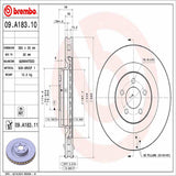 Brembo OE Rear Brake Kit (Prem NAO Ceramic Pads/Prem UV Coat Rotors) - 08-20 Dodge Challenger/07-10 Jeep Grand Cherokee by Brembo KT00511-BRE
