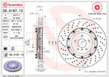 Brembo OE Front Brake Kit (Prem LowMet Pads/Prem Rotors) - 09-18 Nissan GT-R/15-19 Chevy Corvette/09-15 CTS by Brembo KT04317-BRE