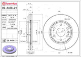 Brembo OE Front Brake Kit (Prem NAO Ceramic Pads/Prem UV Coat Rotors) - 08-20 Cadillac/08-14 Suburban 1500 Escalade by Brembo KT00676-BRE