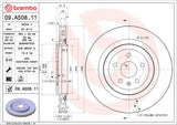 Brembo OE Rear Brake Kit (Prem NAO Ceramic Pads/Prem UV Coat Rotors) - 08-20 Dodge Challenger/06-10 Charger/15-17 Chevy SS by Brembo KT04347-BRE