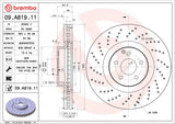 Brembo OE Front Brake Kit (Prem LowMet Pads/Prem UV Coat Rotors) - 03-06 Mercedes CL55 AMG by Brembo KT04382-BRE