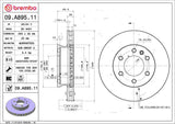 Brembo OE Front Brake Kit (Prem NAO Ceramic Pads/Prem UV Coat Rotors) - 07-09 Dodge Sprinter 3500 by Brembo KT00C35-BRE