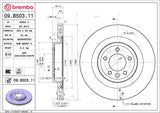 Brembo OE Rear Brake Kit (Prem NAO Ceramic Pads/Prem UV Coat Rotors) - 2020 Land Rover Defender 110/17-20 Disco by Brembo KT00370-BRE