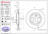 Brembo OE Rear Brake Kit (Prem NAO Ceramic Pads/Prem UV Coat Rotors) - 17-19 Infiniti QX30 by Brembo KT00882-BRE