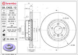 Brembo OE Front Brake Kit (Prem NAO Ceramic Pads/Prem Rotors) - BMW / MINI by Brembo KT00B78-BRE