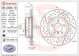Brembo OE Front Brake Kit (Prem NAO Ceramic Pads/Prem Rotors) - BMW / MINI by Brembo KT00B90-BRE
