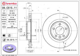 Brembo OE Rear Brake Kit (Prem LowMet Pads/Prem UV Coat Rotors) - 2020 Land Rover Defender 110/17-20 Disco by Brembo KT04369-BRE