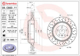 Brembo OE Rear Brake Kit (Prem LowMet Pads/Prem UV Coat Rotors) - 08-14 Mercedes CL63 AMG/CL65 AMG/07-11 ML63 AMG by Brembo KT04469-BRE