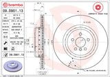 Brembo OE Rear Brake Kit (Prem NAO Ceramic Pads/Prem UV Coat Rotors) - BMW by Brembo KT00A47-BRE