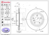 Brembo OE Rear Brake Kit (Prem NAO Ceramic Pads/Prem UV Coat Rotors) - BMW by Brembo KT00B44-BRE