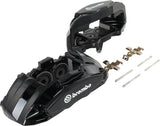 Brembo OE X-Style Brake Calipers Blk (Front) - Mercedes by Brembo FALD22-BRE