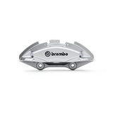 Brembo OE X-Style Brake Calipers Silver (Front) - Mercedes by Brembo FALE22-BRE
