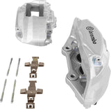 Brembo OE X-Style Brake Calipers Silver (Front) - Mercedes by Brembo FALE22-BRE