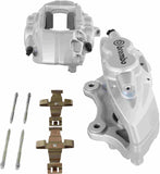 Brembo OE X-Style Brake Calipers Silver (Front) - BMW by Brembo FALE32-BRE