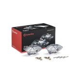 Brembo OE X-Style Brake Calipers Silver (Rear) - BMW by Brembo FALE52-BRE