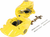 Brembo OE X-Style Brake Calipers Yellow (Rear) - BMW by Brembo FALH52-BRE