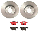 Brembo OE Front Brake Kit (Prem NAO Ceramic Pads/Prem UV Coat Rotors) - BMW by Brembo KT00005-BRE