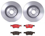 Brembo OE Front Brake Kit (Prem NAO Ceramic Pads/Prem UV Coat Rotors) - 06-09 Mercedes E350 by Brembo KT00025-BRE