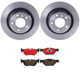 Brembo OE Front Brake Kit (NAO Brake Pads/Prem UV Coat Rotors) - 16-19 Chevy Cruze/ Chevy Bolt EV/ Chevy Volt by Brembo KT00040-BRE