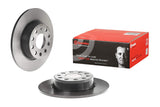 Brembo OE Rear Brake Kit (Prem NAO Ceramic Pads/Prem UV Coat Rotors) - Audi by Brembo KT00054-BRE