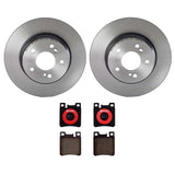Brembo OE Front Brake Kit (Prem NAO Ceramic Pads/Prem UV Coat Rotors) - 16-19 Buick Cascada by Brembo KT00055-BRE