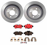 Brembo OE Rear Brake Kit (Prem NAO Ceramic Pads/Prem UV Coat Rotors) - 05-19 Nissan Frontier/2005 Xterra/08-15 Xterra by Brembo KT00060-BRE