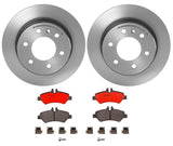 Brembo OE Rear Brake Kit (Prem NAO Ceramic Pads/Prem UV Coat Rotors) - 10-18 Mercedes Sprinter 2500 by Brembo KT00147-BRE