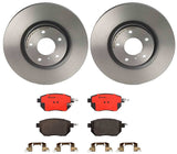 Brembo OE Rear Brake Kit (Prem NAO Ceramic Pads/UV Coat Rotors) - 07-17 Lexus LS460/18-19 LS500/LS500h/08-16 LS600h by Brembo KT00174-BRE