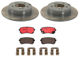 Brembo OE Front Brake Kit (Prem NAO Ceramic Pads/Prem UV Coat Rotors) - BMW by Brembo KT00226-BRE