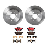 Brembo OE Rear Brake Kit (Prem NAO Ceramic Pads/Friction Brake Discs) 13-16 Scion FR-S by Brembo KT00228-BRE