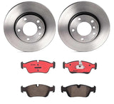 Brembo OE Front Brake Kit (Prem NAO Ceramic Pads/Prem UV Coat Rotors) - BMW by Brembo KT00267-BRE