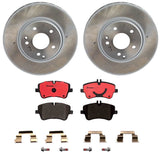 Brembo OE Front Brake Kit (Prem NAO Ceramic Pads/Prem UV Coat Rotors) - Mercedes by Brembo KT00271-BRE