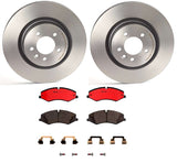 Brembo OE Front Brake Kit (Prem NAO Ceramic Pads/Prem UV Coat Rotors) - MINI by Brembo KT00279-BRE