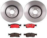 Brembo OE Front Brake Kit (Prem NAO Ceramic Pads/Prem UV Coat Rotors) - Mercedes by Brembo KT00305-BRE