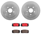 Brembo OE Rear Brake Kit (Prem NAO Ceramic Pads/Prem UV Coat Rotors) - 12-15 Chevy Captiva Sport by Brembo KT00407-BRE