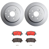 Brembo OE Rear Brake Kit (Prem NAO Ceramic Pads/Prem UV Coat Rotors) - 07-13 Acura MDX/10-13 ZDX/11-17 Honda Odyssey by Brembo KT00651-BRE