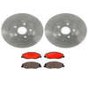 Brembo OE Front Brake Kit with Ceramic Pads 08-14 Cadillac CTS/09-11 STS (316mm)