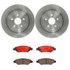 Brembo OE Rear Brake Kit with Ceramic Pads 08-14 Cadillac CTS/10-16 SRX/10-15 Chevy Camaro (339mm)