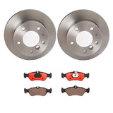 Brembo OE Rear Brake Kit (Prem NAO Ceramic Pads/Prem Rotors) - 03-06 Dodge Sprinter 2500/05-06 Sprinter 3500 by Brembo KT00760-BRE