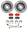 Brembo OE Rear Brake Kit with Ceramic Pads 15-18 Audi A8 Quattro (356mm)
