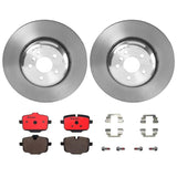 Brembo OE Rear Brake Kit (Prem NAO Ceramic Pads/Prem Rotors) - BMW by Brembo KT00824-BRE