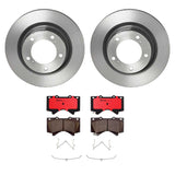 Brembo OE Brake Kit (Prem NAO Ceramic Pads/Prem UV Coat Rotors) - 08-11 Lexus LX570 by Brembo KT00928-BRE