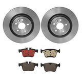 Brembo OE Rear Brake Kit (Prem NAO Ceramic Pads/Prem UV Coat Rotors) - 2018 Jaguar E-Pace/17-19 F-Pace/16-21 Volvo XC90 by Brembo KT00956-BRE