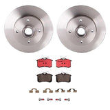 Brembo OE Rear Brake Kit (Prem NAO Ceramic Pads/Prem Rotors) - Audi by Brembo KT00961-BRE