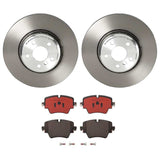 Brembo OE Front Brake Kit (Prem NAO Ceramic Pads/Prem UV Coat Rotors) - BMW by Brembo KT00A30-BRE