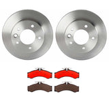 Brembo OE Front Brake Kit (Prem NAO Ceramic Pads/Prem Rotors) - 03-06 Dodge Sprinter 2500/Sprinter 3500 by Brembo KT00B29-BRE