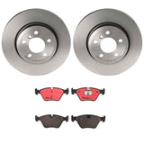 Brembo OE Front Brake Kit (Prem NAO Ceramic Pads/Prem UV Coat Rotors) - BMW by Brembo KT00B35-BRE