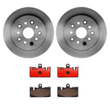 Brembo OE Rear Brake Kit (Prem NAO Ceramic Pads/Prem Rotors) - 01-06 Lexus LS430 by Brembo KT00B46-BRE