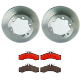 Brembo OE Rear Brake Kit (Prem NAO Ceramic Pads/Prem Rotors) - 03-06 Dodge Sprinter 2500/Sprinter 3500 by Brembo KT00B47-BRE