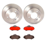 Brembo OE Rear Brake Kit (Prem NAO Ceramic Pads/Prem Rotors) - Mercedes by Brembo KT00B48-BRE